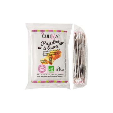 Розпушувач тіста органічний 8х10г, Culinat
