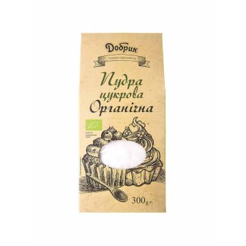 Пудра цукрова органічна 300г, Добрик
