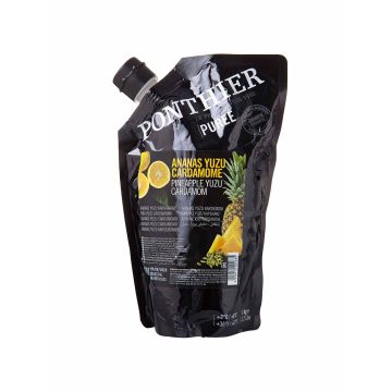 Пюре Ананас та Юзу з кардамоном охолоджене 1кг, Ponthier
