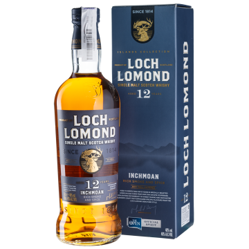 Віскі Loch Lomond 12yo Inchmoan, gift box, 0.7 л