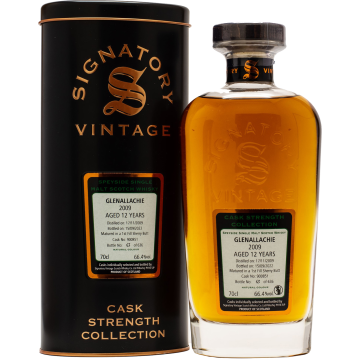 Віскі Signatory Glenallachie Cask Strength, Tube, 0.7 л