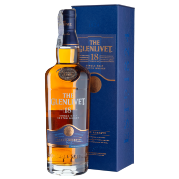 Віскі Glenlivet 18yo. gift box, 0.7 л