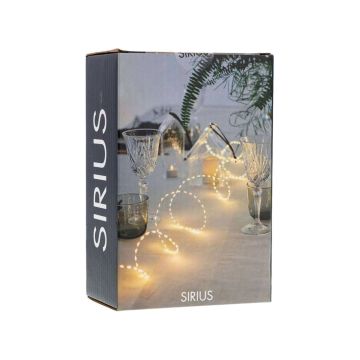 Гірлянда Кікі 4м на 300LED лампочок золотого кольору, Sirius