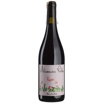 Вино Alessandro Viola Rosso Isi / Россо Ізі, червоне сухе, 0.75 л