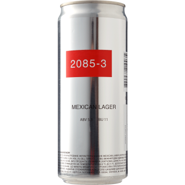 Пиво світле "2085-3 Hoppy Mexican Lager" 0,33л ж/б