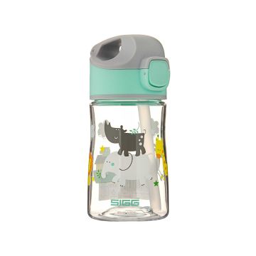 Пляшка дитяча для напоїв Jungle Friend зелена 350мл, Sigg