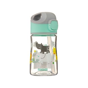 Пляшка дитяча для напоїв Jungle Friend зелена 350мл, Sigg