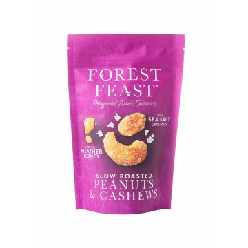 Суміш смажених арахісу і кеш'ю з вересковим медом 120г, Forest Feast