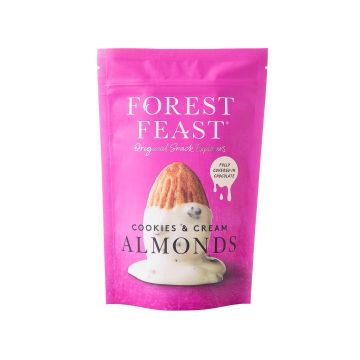 Мигдаль у білому шоколаді зі шматочками печива 120г, Forest Feast