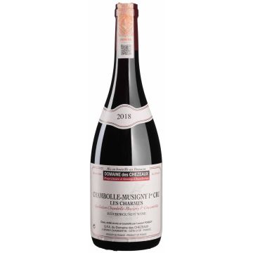 Вино Des Chezeaux Chambolle Musigny 1er cru les Charmes / Шамболь Мусіньї Прем'єр Крю Лє Шарме 2018, червоне сухе, 0.75 л