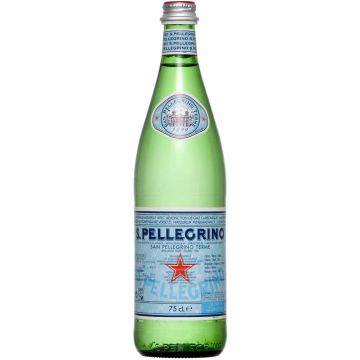 Вода мінеральна газована S.Pellegrino 0,750л (Італія)