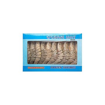 Тигрові чорні креветки морожені HOSO 16/20, Ocean Bay