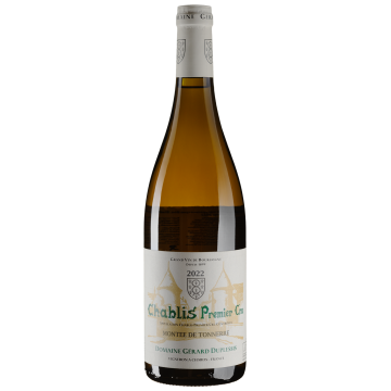 Вино Gerard Duplessis Chablis 1er Cru Montee de Tonnerre / Шаблі Прем'єр Крю Мон де Тонер 2022, біле сухе, 0.75 л