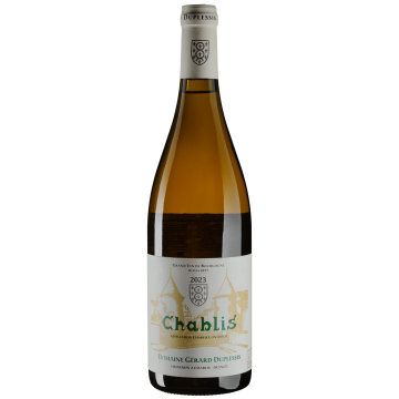 Вино Gerard Duplessis Chablis / Шаблі 2023, біле сухе, 0.75 л