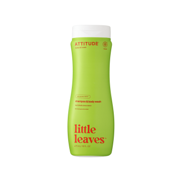 Шампунь дитячий Кавун і Кокос 473мл Little Leaves, Attitude