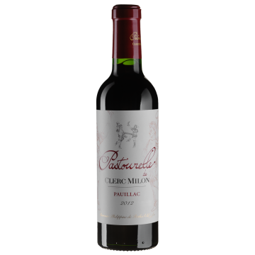 Вино Chateau Clerc Milon Pastourelle de Clerc Milon / Пастурель де Клерк Мілон 2012, червоне сухе, 0.375 л