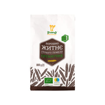 Борошно житнє органічне  800г, Екород