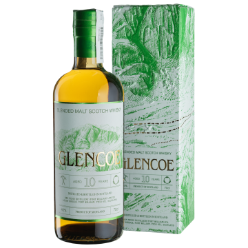 Віскі Glencoe 10yo, gift box, 0.7 л