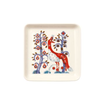 Тарілка квадратна біла 12х12см Taika, iittala