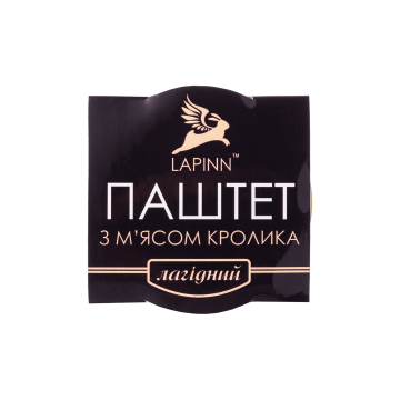 Паштет з м'ясом кролика 95г, Lapinn