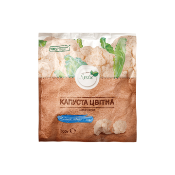 Капуста Цвітна заморожена 300г, Spela