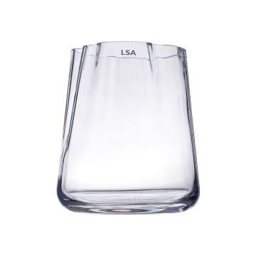 Ваза скляна прозора 24см Lagoon, LSA international