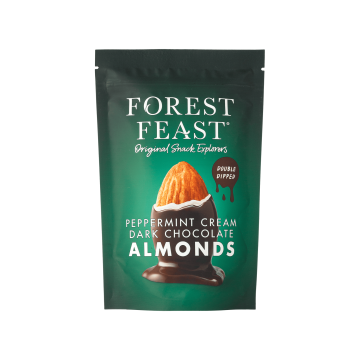 Мигдаль смажений з м'ятним кремом в темному шоколаді 120г, Forest Feast