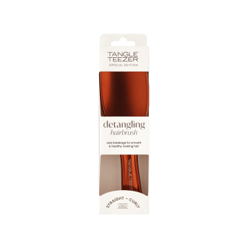 Щітка для волосся шоколадно-бронзового кольору The Ultimate Detangler Chrome, Tangle Teezer
