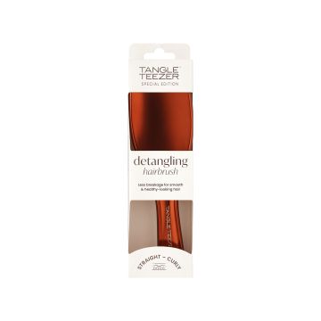 Щітка для волосся шоколадно-бронзового кольору The Ultimate Detangler Chrome, Tangle Teezer