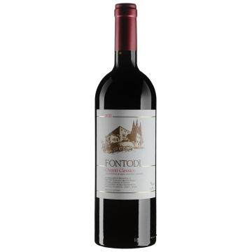 Вино Fontodi_dupSMM5 Chianti Classico / Кьянті Классіко 2021, червоне сухе, 0.75 л