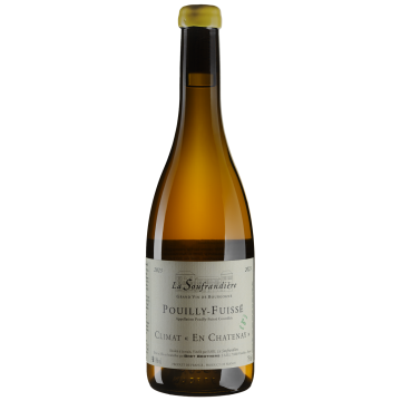 Вино La Soufrandiere Pouilly-Fuisse Climat En Chatenay Cuvee Zen / Пюї-Фюсе Кліма Е Шатене Кюве Зен 2023, біле сухе, 0.75 л