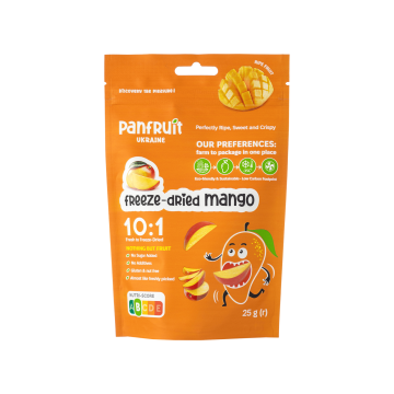 Манго сублімоване слайси 25г, Panfruit