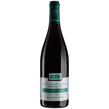 Вино Henri Gouges Nuits Saint Georges Premier Cru Les Vaucrains / Нюї Сен Жорж Прем’єр Крю Лє Вокрен 2021, червоне сухе, 0.75 л