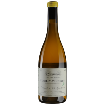 Вино La Soufrandiere Pouilly-Vinzelles Climat Les Quarts Zen / Пульї-Ванзель Кліма Ле Кар Зен 2023, біле сухе, 0.75 л
