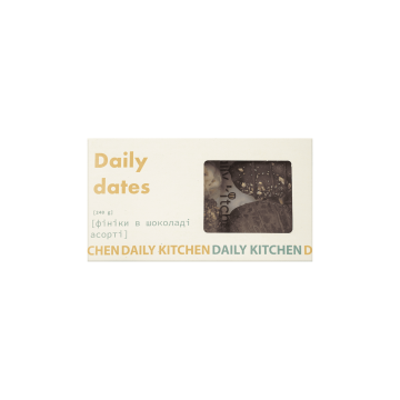 Набір цукерок Фініки в шоколаді 5х48г (з кокосовим цукром), Daily Kitchen