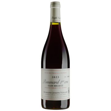 Вино Joseph Voillot Pommard 1er Cru Le Clos Micault / Поммар Прем'єр Крю Ле Кло Міко 2023, червоне сухе, 0.75 л