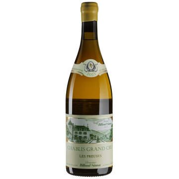 Вино Billaud-Simon Chablis Grand Cru Les Preuses / Шаблі Гран Крю Лє През 2023, біле сухе, 0.75 л