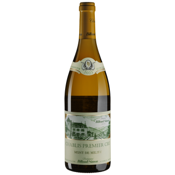 Вино Billaud-Simon Chablis Premier Cru Mont de Milieu / Шаблі Прем'єр Крю Мон де Мільйо 2023, біле сухе, 0.75 л