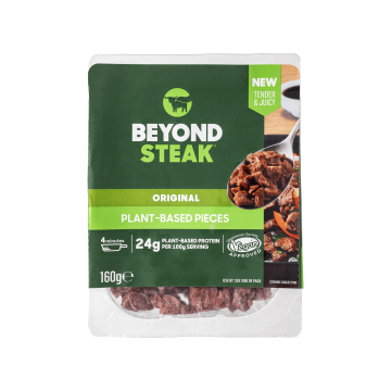 Стейк (нарізний) рослинний заморожений 160г, Beyond Meat