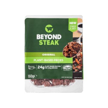 Стейк (нарізний) рослинний заморожений 160г, Beyond Meat
