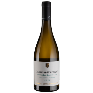 Вино Coffinet-Duvernay Chassagne-Montrachet 1er cru Les Grands Clos / Шасань-Монраше Прем'єр Крю Лє Гран Кло 2023, біле сухе, 0.75 л