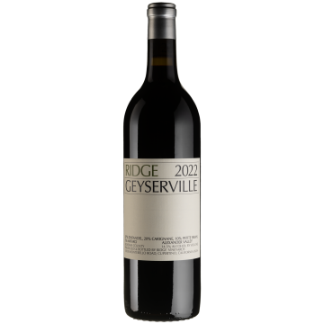 Вино Ridge Vineyards California Geyserville / Каліфорнія Гейсервіль 2022, червоне сухе, 0.75 л
