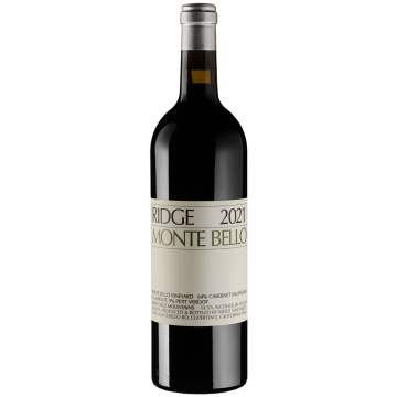 Вино Ridge Vineyards California Monte Bello / Каліфорнія Монте Белло 2021, червоне сухе, 0.75 л