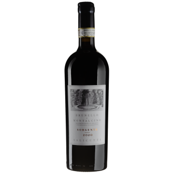 Вино Salicutti Brunello di Montalcino "Sorgente" / Брунелло ді Монтальчіно "Сордженте" 2020, червоне сухе, 0.75 л
