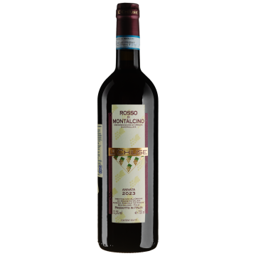 Вино Le Chiuse Rosso di Montalcino / Россо Ді Монтальчіно 2023, червоне сухе, 0.75 л