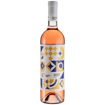 Вино Father’s wine Рожевий квадрат / Рожевий квадрат, рожеве сухе, 0.75 л