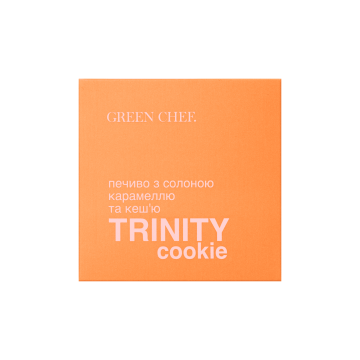 Печиво з солоною карамеллю та кеш'ю 40г, Green Chef