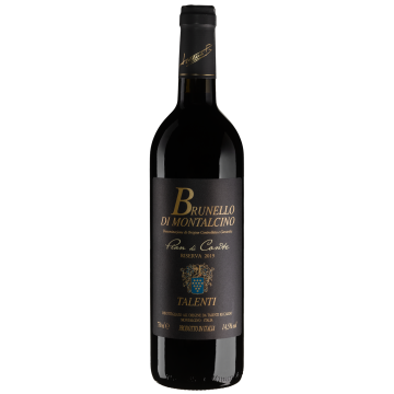 Вино Talenti Brunello di Montalcino Riserva Pian di Conte / Брунелло ді Монтальчіно Різерва П’ян ді Конте 2019, червоне сухе, 0.75 л