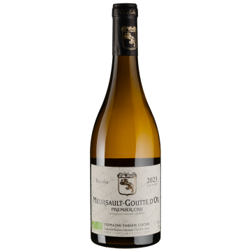 Вино Domaine Fabien Coche Meursault 1-er Cru Goutte d’Or / Мерсо Прем'єр Крю Гут д'Ор 2023, біле сухе, 0.75 л
