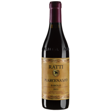 Вино Renato Ratti Barolo Marcenasco / Бароло Марченаско 2021, червоне сухе, 0.375 л